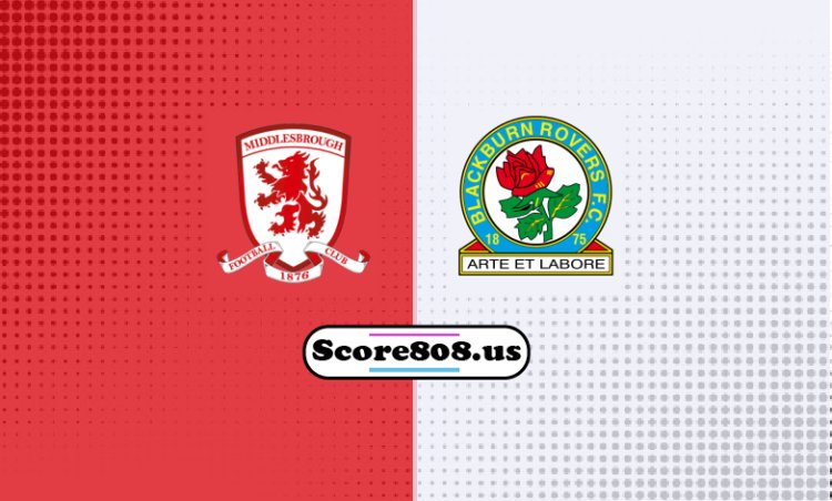 Middlesbrough vs. Blackburn Rovers