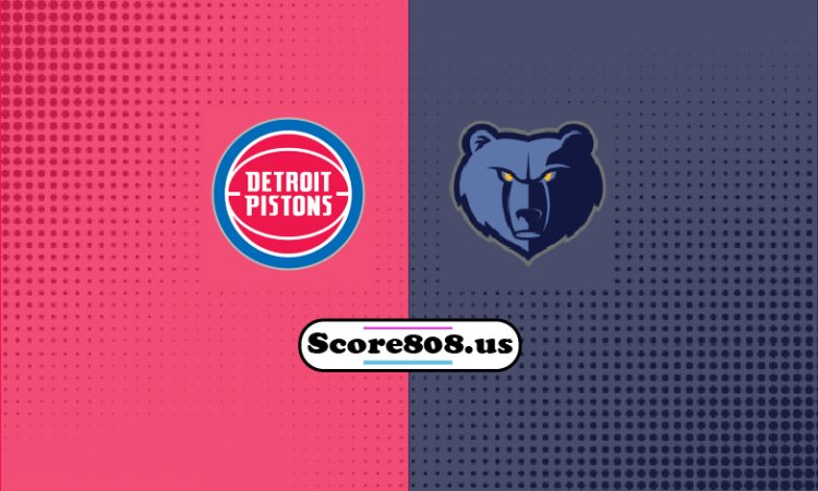 Grizzlies Vs Pistons