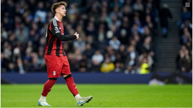 Fulham's Tom Cairney rescues point, sent off in 1-1 draw at Spurs