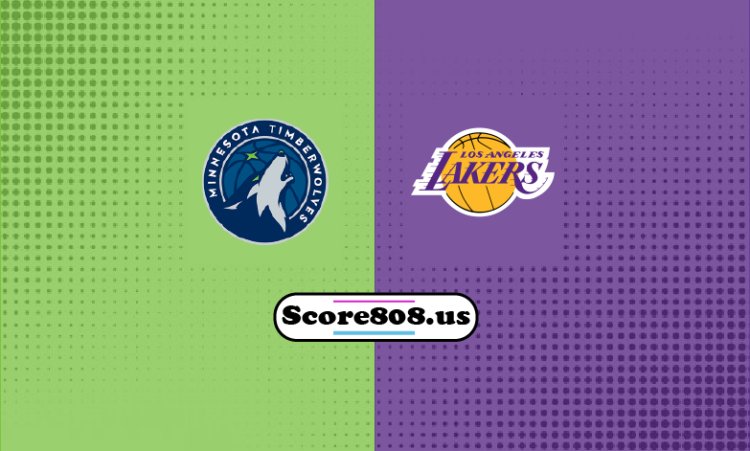 Timberwolves Vs Lakers