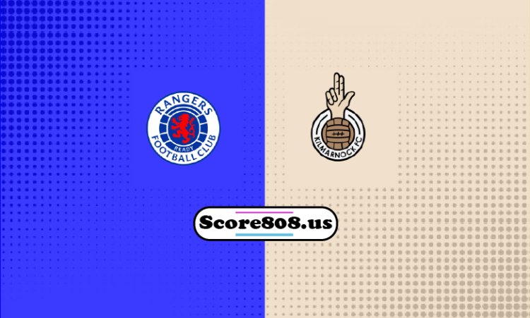 Rangers Vs Kilmarnock