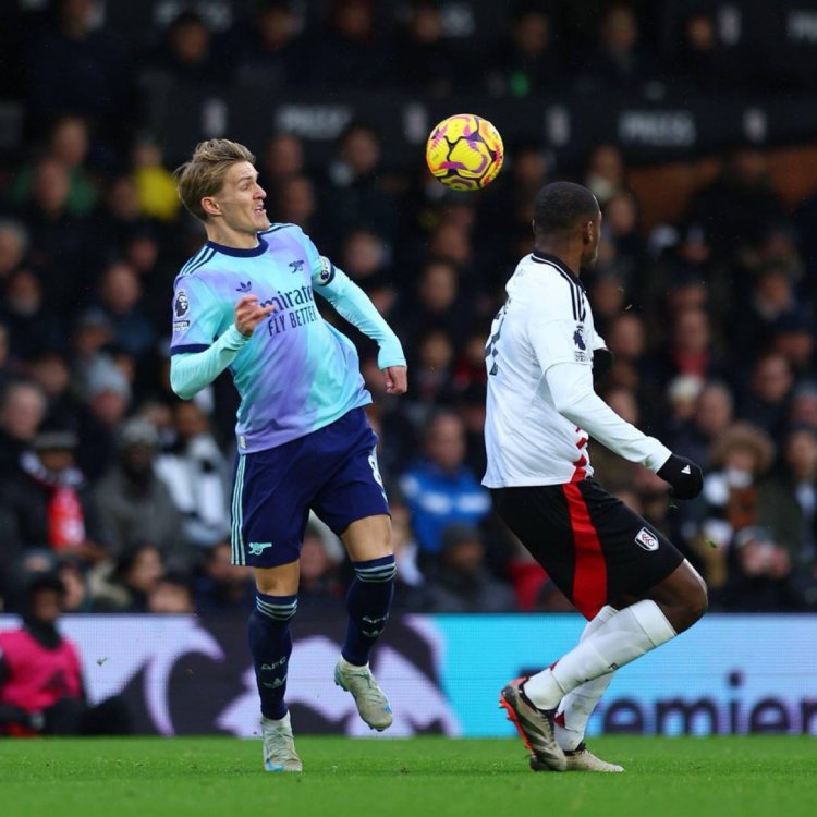 Fulham 1-1 Arsenal: Mikel Arteta's team is held in the title fight despite a goal by William Saliba from another Gunners corner.