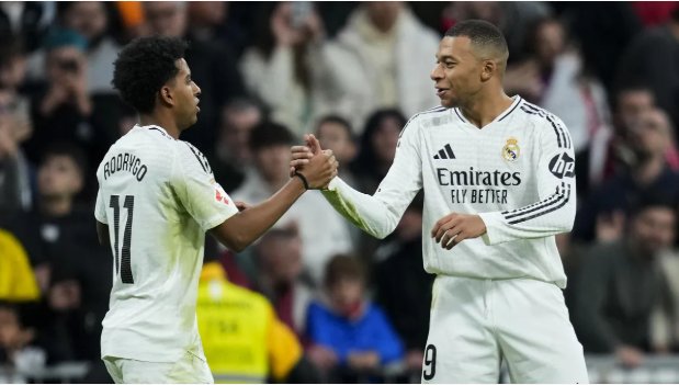 Real Madrid go second as Kylian Mbappé nets in win vs. Sevilla