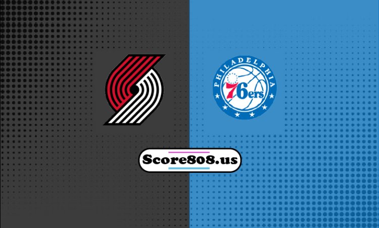 Trail Blazers Vs 76ers