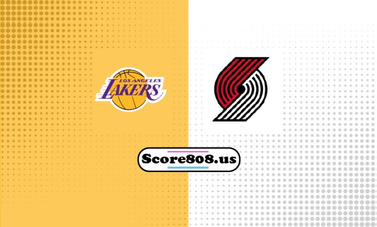 Lakers Vs Trail Blazers