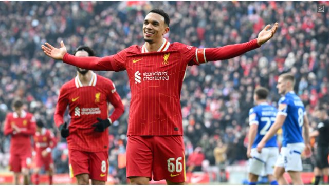 Trent Alexander Arnold leads Liverpool to FA Cup victory against Accrington Stanley