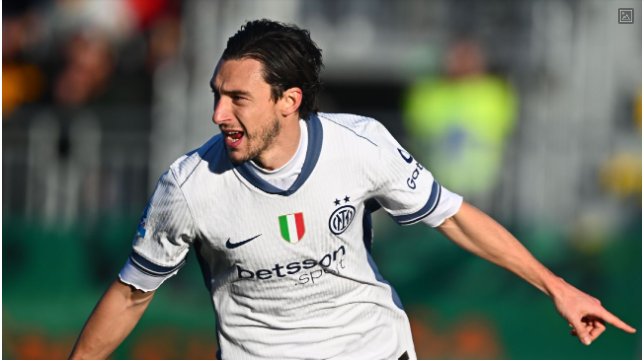 Inter Milan win at Venezia, rise to second in Serie A table