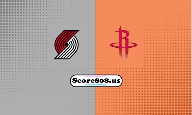 Trail Blazers Vs Rockets