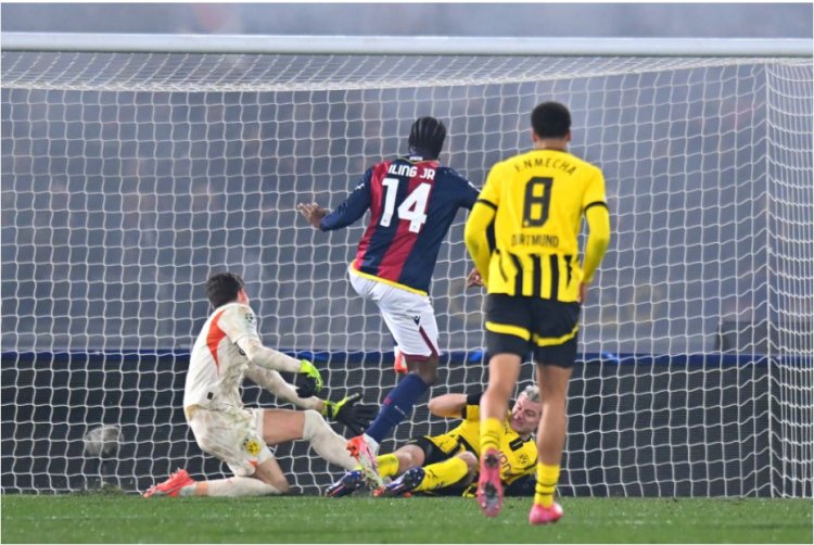 Bologna stun embattled Dortmund with two-goal comeback in two minutes