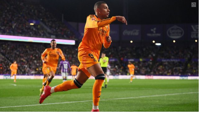 Kylian Mbappé nets first Real Madrid hat trick in Valladolid win