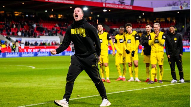 Dortmund earn first league win this year as they down Heidenheim