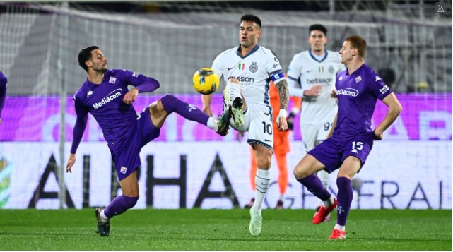 Inter miss opportunity to top Serie A after 3-0 defeat to Fiorentina