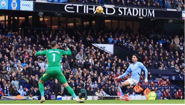 Omar Marmoush scores hat trick as Man City blitz Newcastle