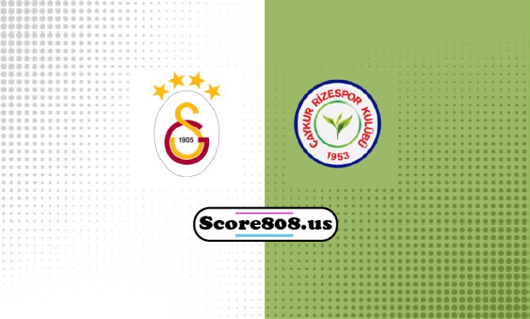 Rizespor Vs Galatasaray