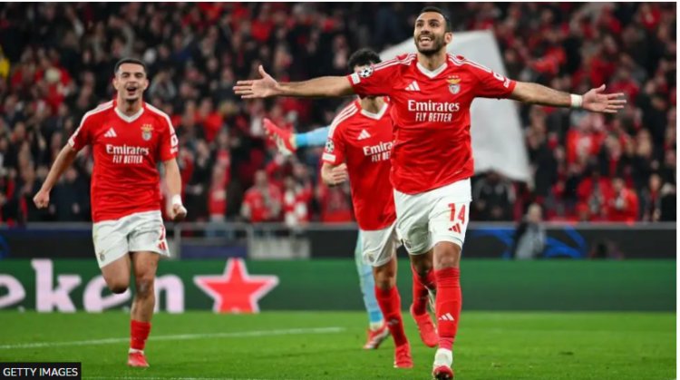 Benfica see off Monaco in six-goal thriller to reach last 16