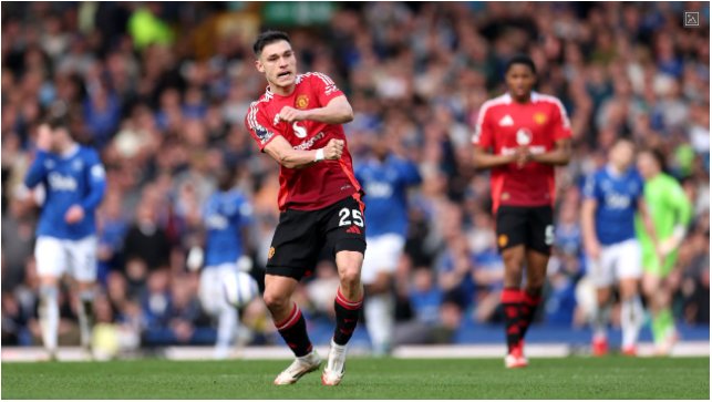 Dramatic late VAR! At Goodison, Fernandes motivates Manchester United to make a comeback.