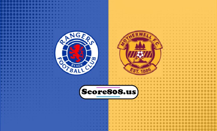 Rangers Vs Motherwell