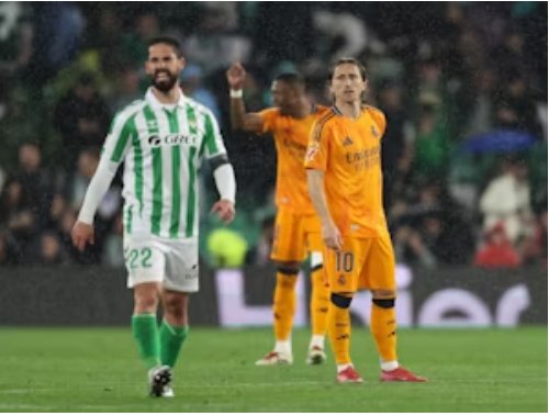 Real Madrid miss chance to go top with loss at Betis