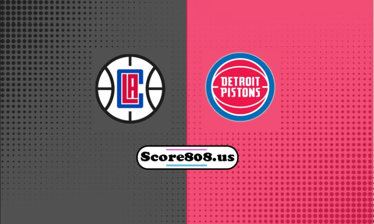 Los Angeles Clippers Vs Detroit Pistons