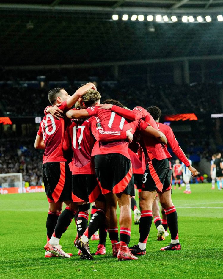 Bruno Fernandes handed away a penalty for handball, forcing Manchester United to settle for a 1-1 draw at Real Sociedad.