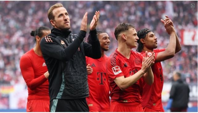 Harry Kane denied first trophy as RB Leipzig snatch late point