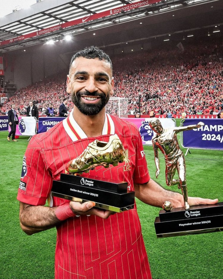 Mohamed Salah gets the Reds a draw to finish as the Premier League's top scorer and tie the record.