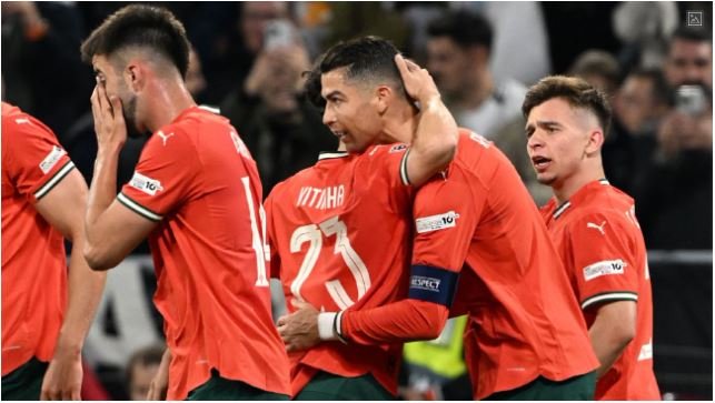 Ronaldo fires Portugal past Germany into Nations League final