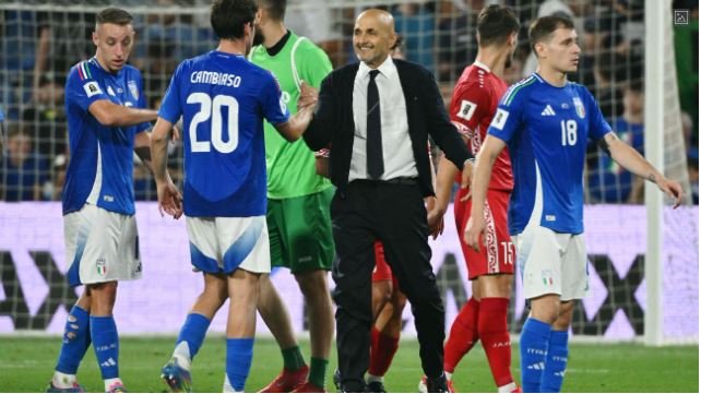 Italy give sacked Spalletti winning sendoff against Moldova