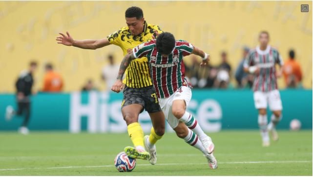 Dortmund draw with Fluminense as Bellingham's bro debuts